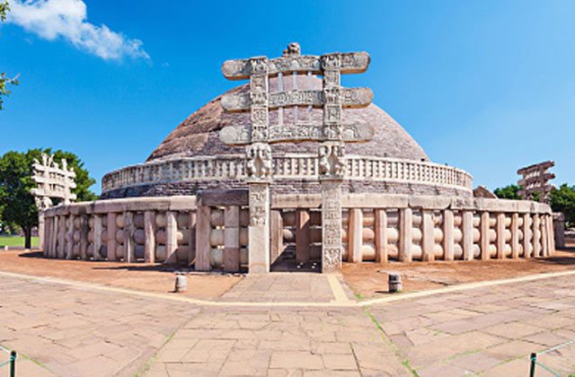 Sanchi Stupa Temple History In Hindi