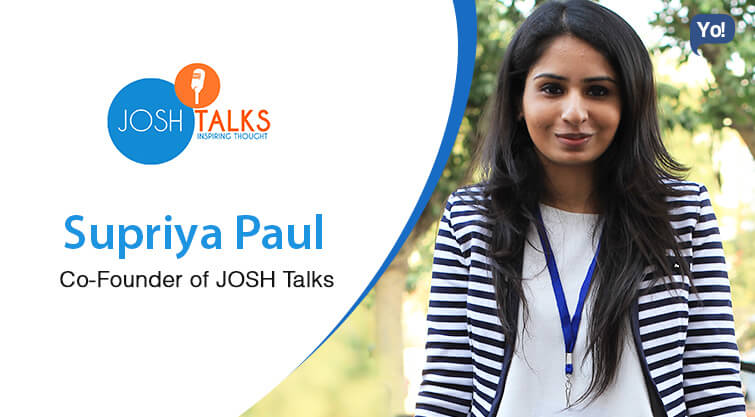 सुप्रिया पॉल - जोश टॉक्स