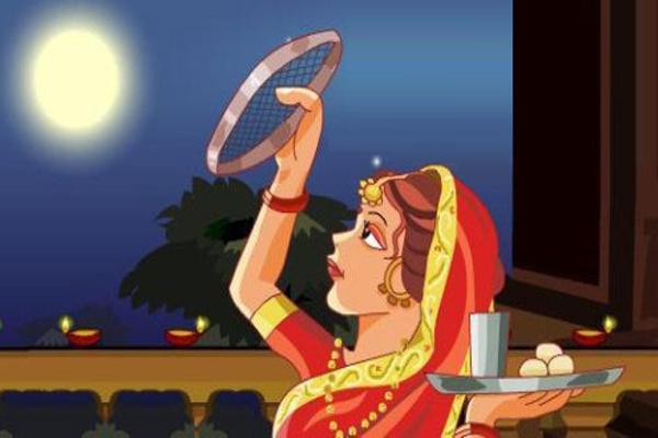 Karwa Chauth Vrat Katha