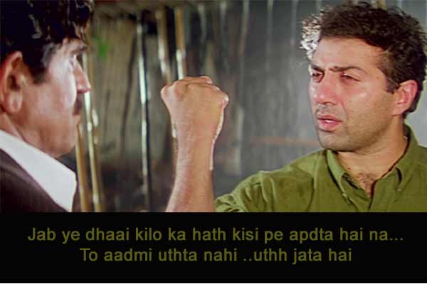 Sunny Deol Dialogues