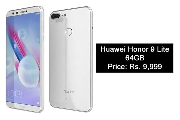 Huawei Honor 9 Lite 64GB-Best Camera SmartPhones Under 10000 Rupees