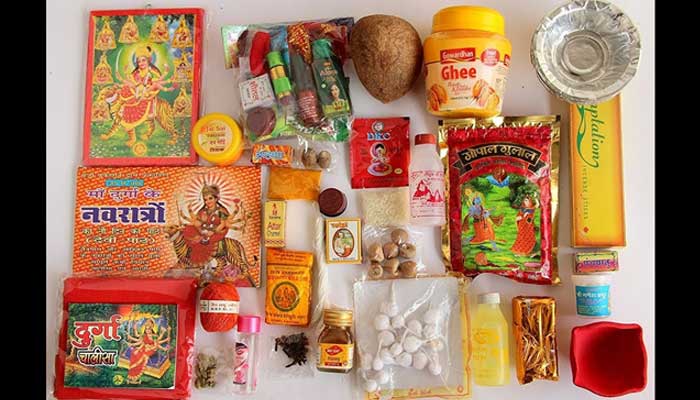 navratri puja samagri