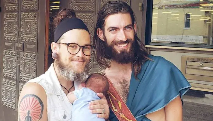 pregnant man and partner welcomed baby boy into their lives