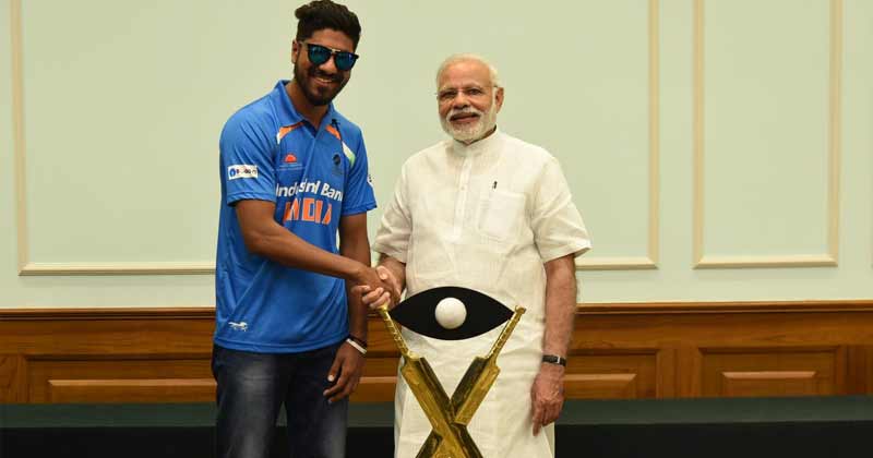 Blind Cricketer In Indian Cricket Team