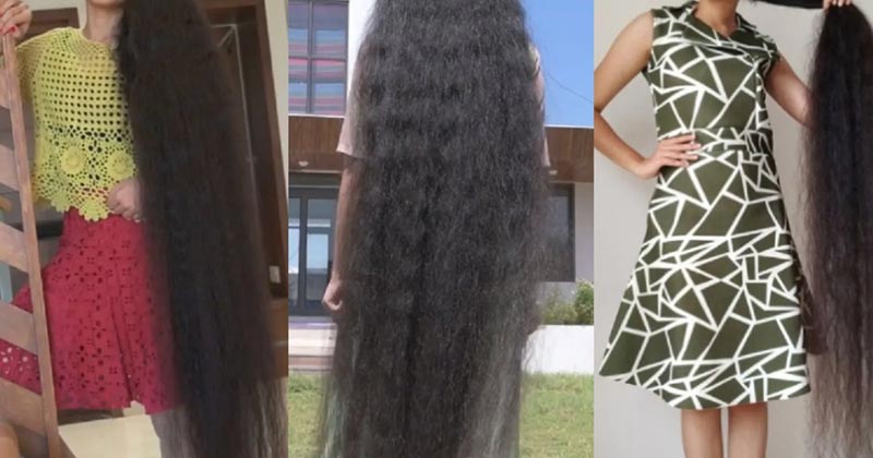 nilanshi patel holds the guinness world record for longest hair in the world