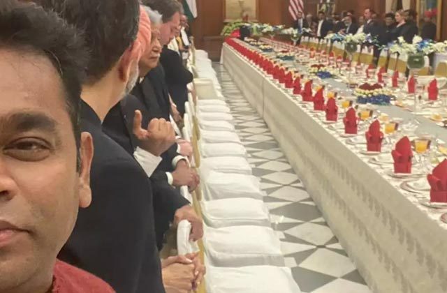 ar rahman share Donald Trump Visit To India