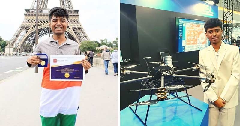 nm prathap built over 600 drones from e waste won gold medal