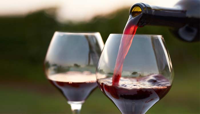 red wine ke fayde