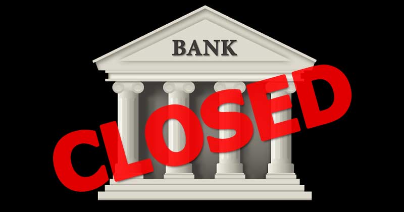 banks remain closed for 13 days in march