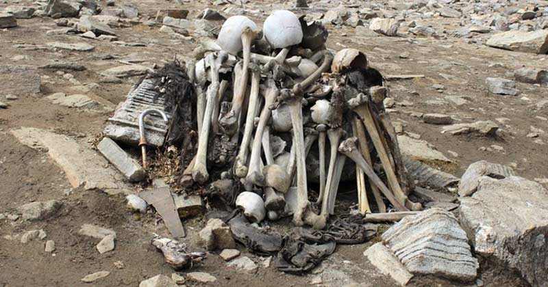 roopkund skeleton lake history