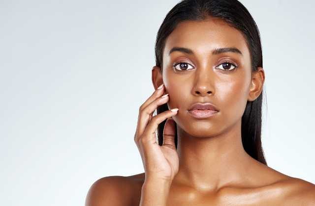 Dark Skin Glowing Tips