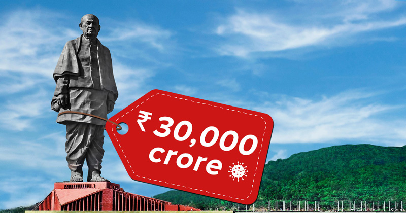 Statue of Unity put up for sale on OLX at Rs 30,000 crore