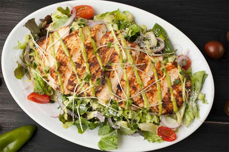 Chicken grilled salad recipe