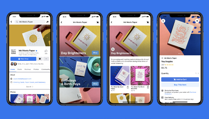 facebook new shopping feature