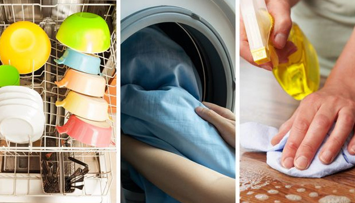 make kitchen cloth bacteria free