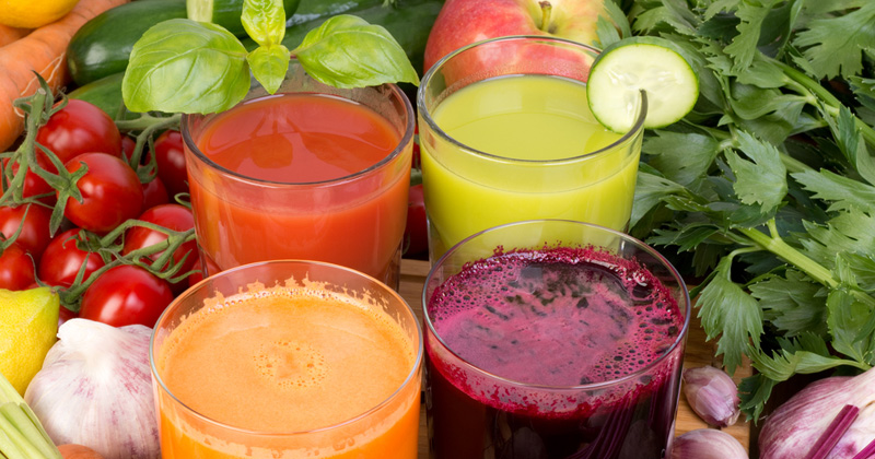 Vegetable Juices for Summer