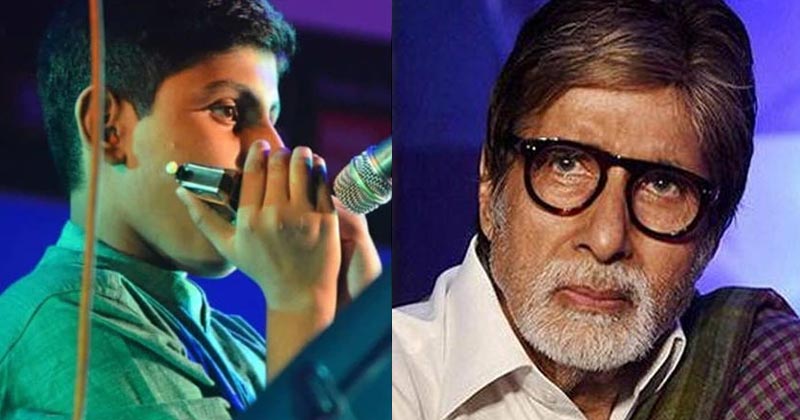 Amitabh Bachchan Appreciate Boy Playing Mouth Organ