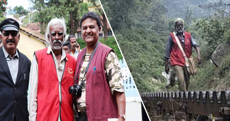 d sivan postman who walked 15 km for 30 years on his duty