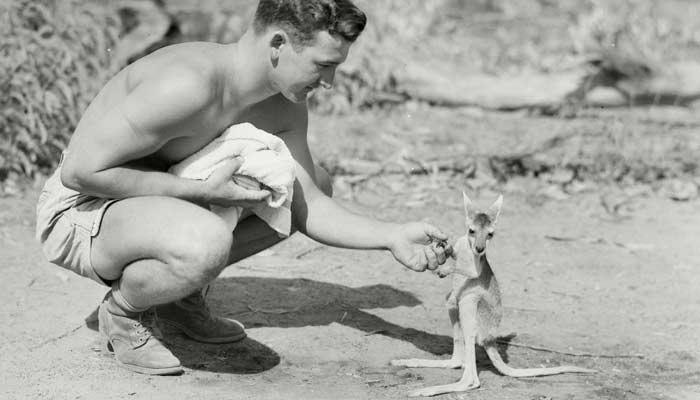 Elvis Presley With Unusual Family Pets