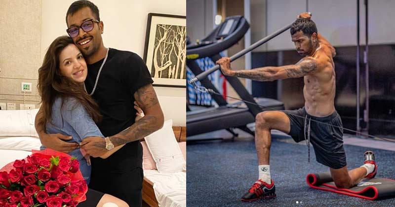 Hardik Pandya Share Workout Angry Pictures