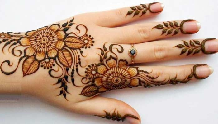 Floral Mehndi Design