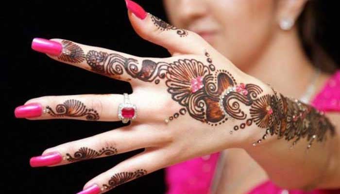 Glitter Mehndi | Mehndi ki Designs