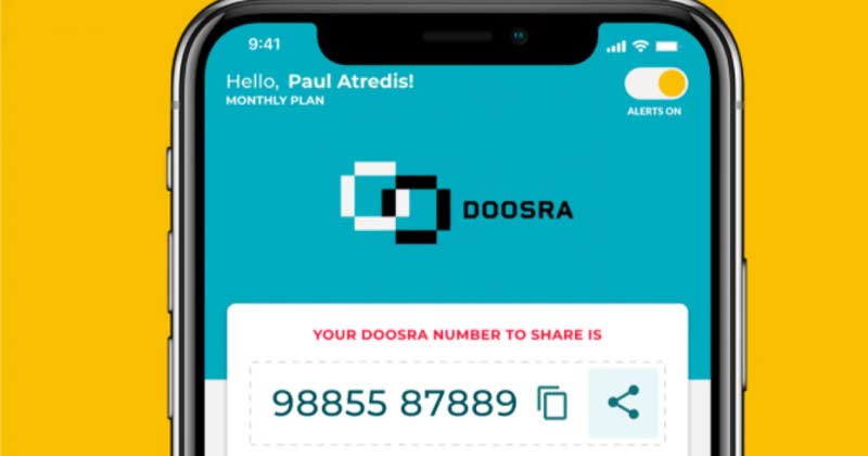 Indian Startup Launch Doosra App
