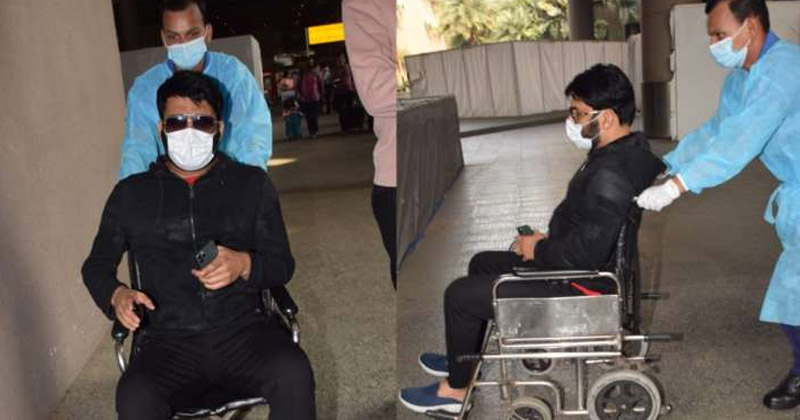 Kapil Sharma On Wheelchair