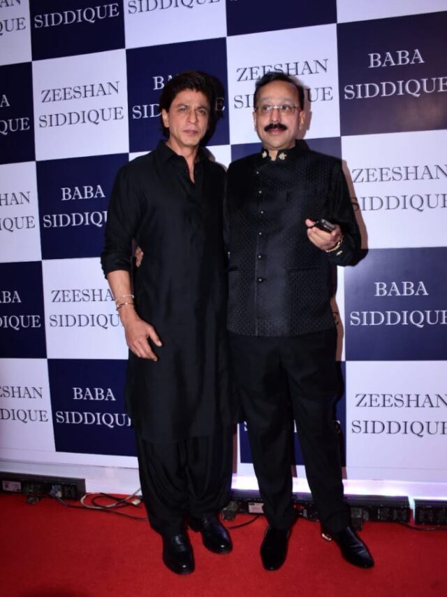 Shah Rukh Khan at
Baba Siddiqui’s Iftaar  Party.