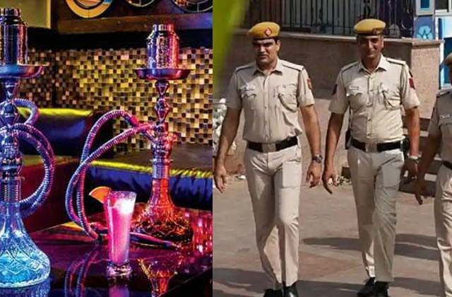 Delhi Police Seized Hookah