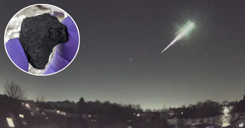 Meteorite Dropped From The Sky In Britain