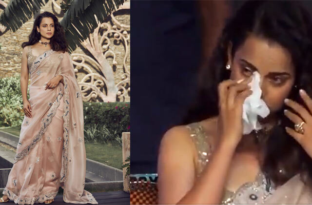Kangana Ranaut Cries During Thalaivi Trailer Launch
