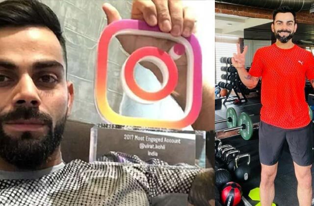 Virat Kohli Becomes First Most Followed Cricketer