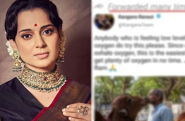 Kangana Ranaut Fake Tweet Viral