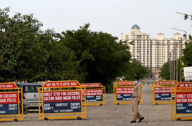 Night Curfew Imposed In Noida Ghaziabad