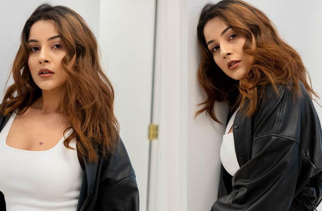 Shehnaaz Gill Tries Shakes Champagne Bottle Video Viral