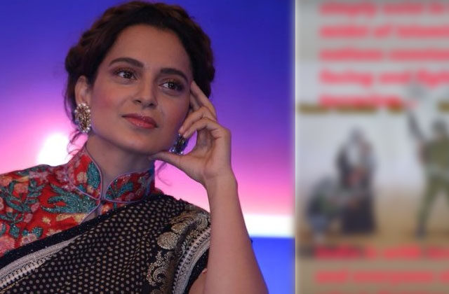 Kangana Ranaut Reacts On Gaza Attack