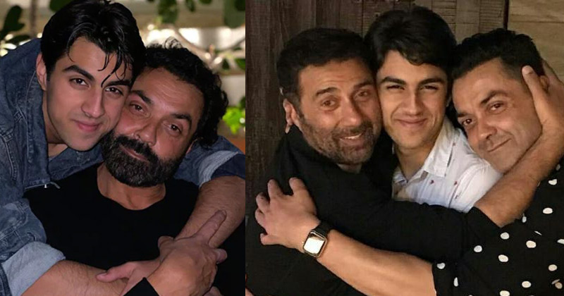 bobby deol post birthday wishes for son aryaman