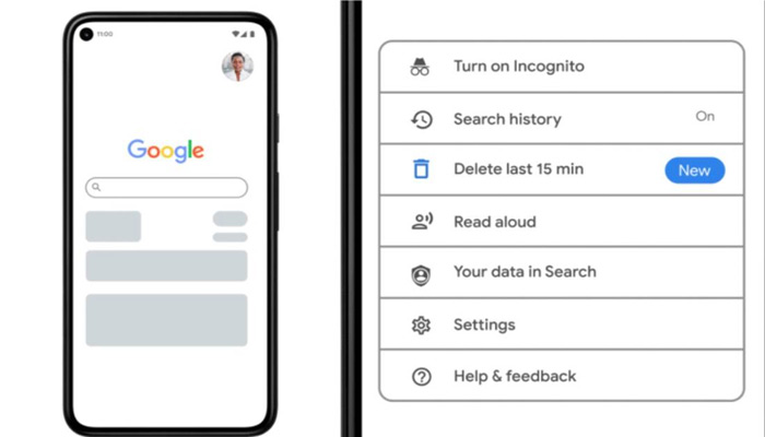 Google Search History Update 2021