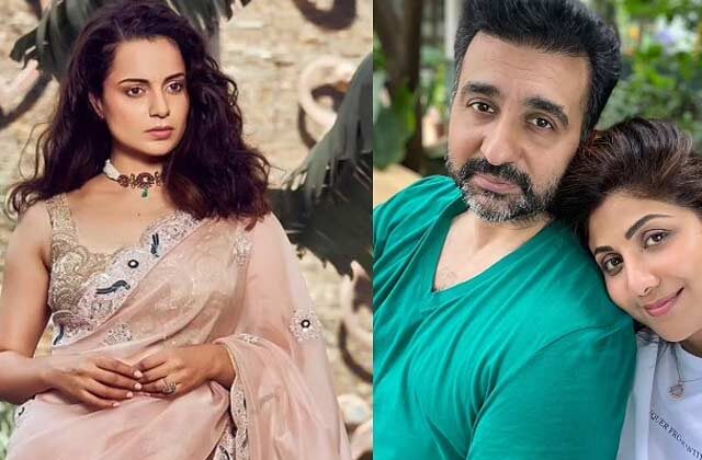Kangana Ranaut reacts to Raj Kundra's arrest