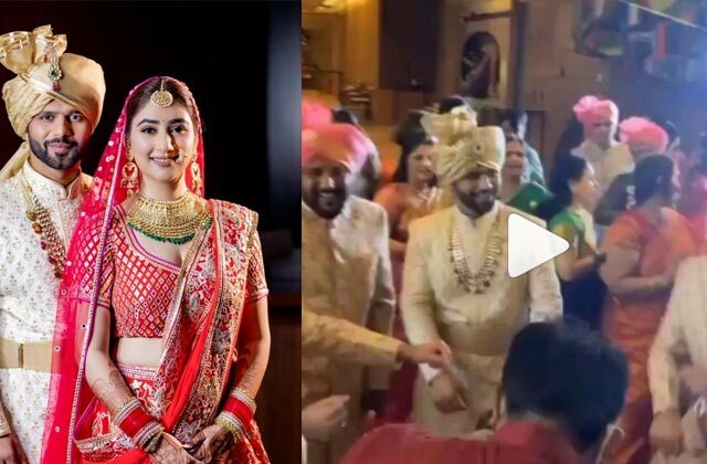 Rahul Vaidya Disha Parmar Marriage Photos Video
