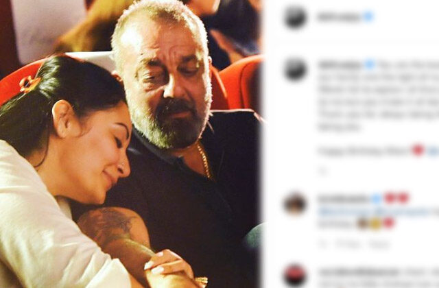 Sanjay Dutt Pens Sweet Birthday Note For Maanayata