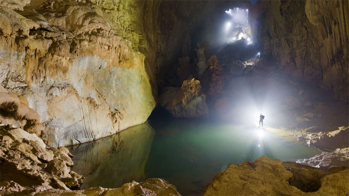 Son Doong Cave Lake - underground lakes in the world