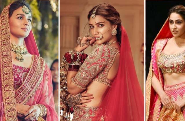 Bollywood Actress Viral Bridal Looks Kriti Sanon To Alia Bhatt