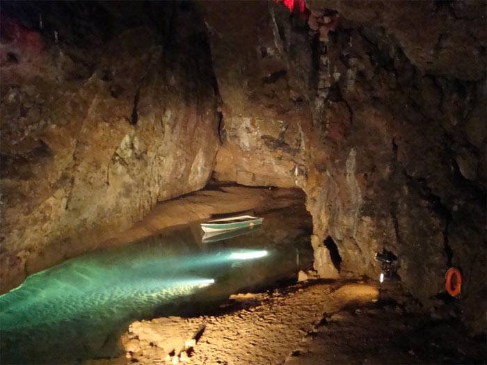 Wookey Hole - Underground lakes in the world