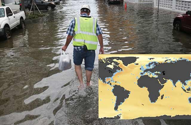 12 cities of India may covered in 3 feet of sea water