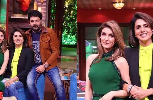 Neetu Kapoor visits The Kapil Sharma Show with daughter Riddhima