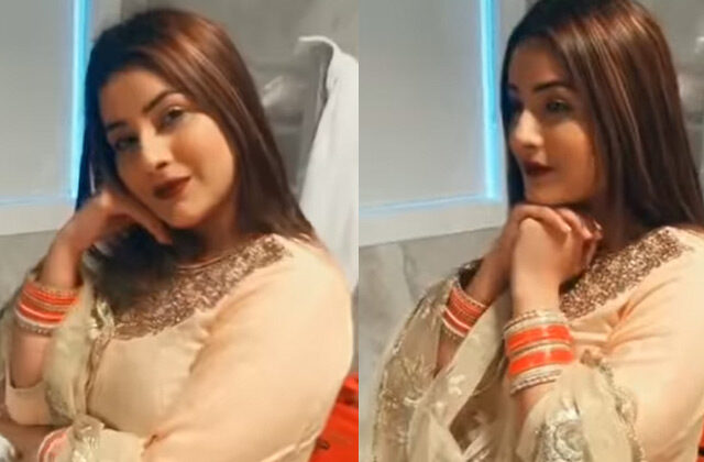 Shehnaaz Gill In Red Chooda