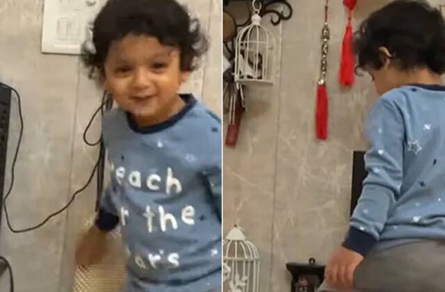 Child Asks Alexa Play Dum Dum Diga Diga Song