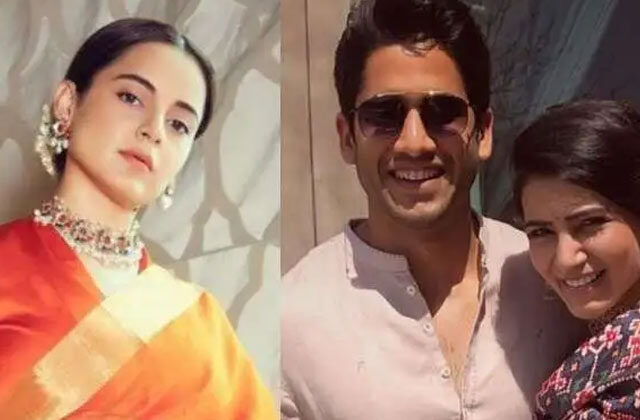 Kangana Ranaut blames Aamir Khan for Naga Chaitanya -Samantha split